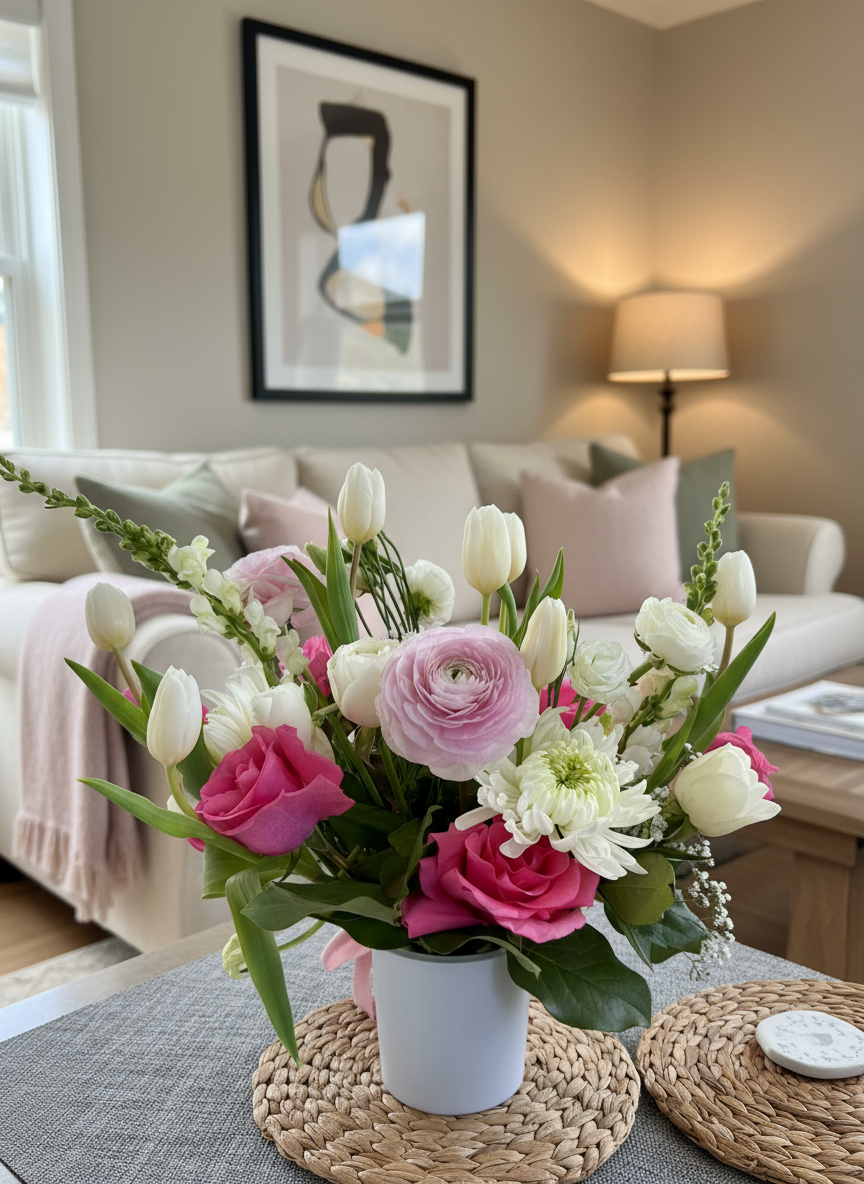 Blossom Deligh- Vase arrangement