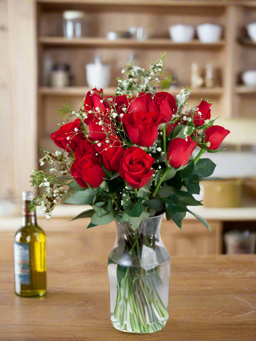 Unforgettable Love-Rose Arrangement
