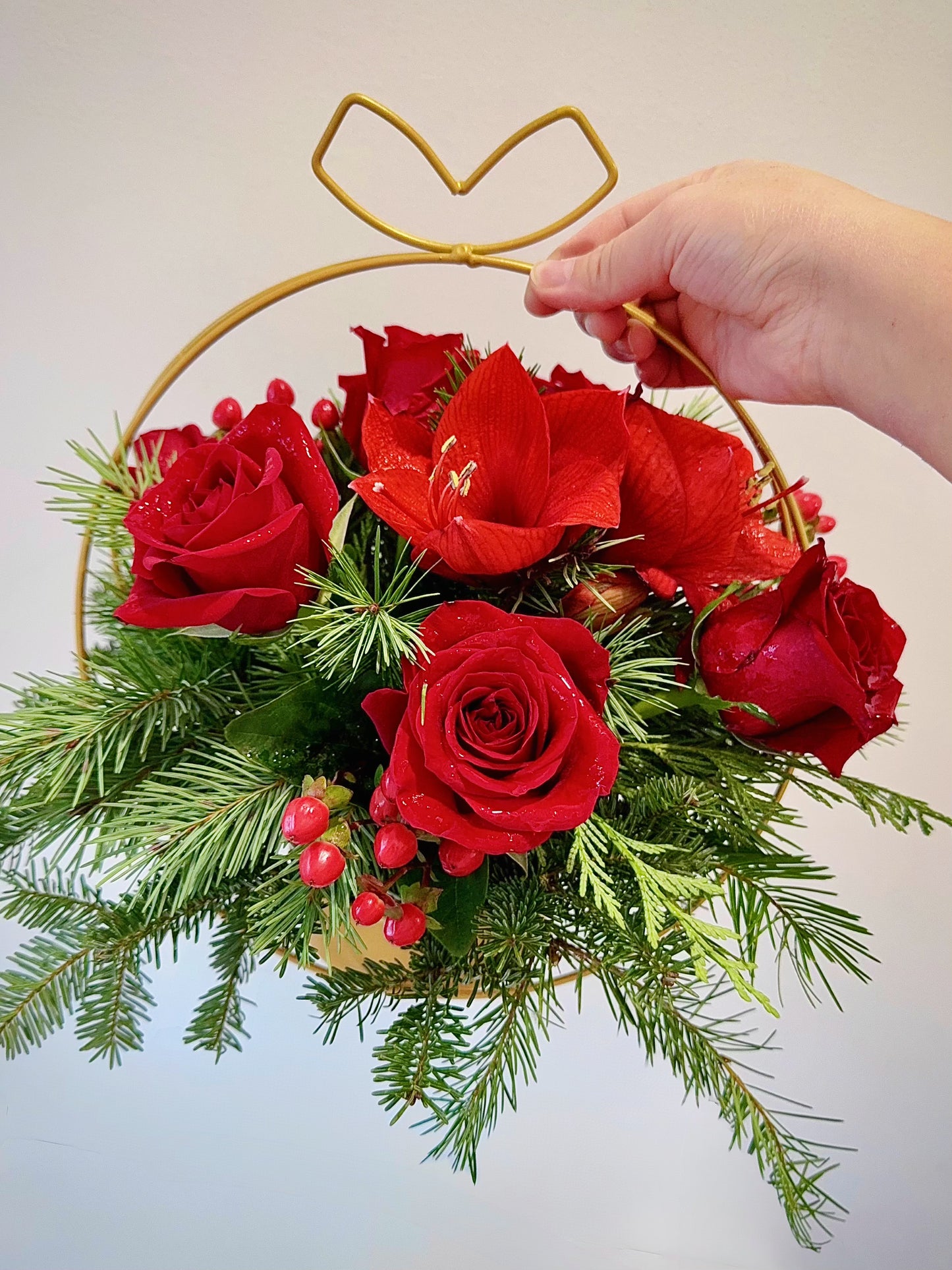 Christmas Flower Ring