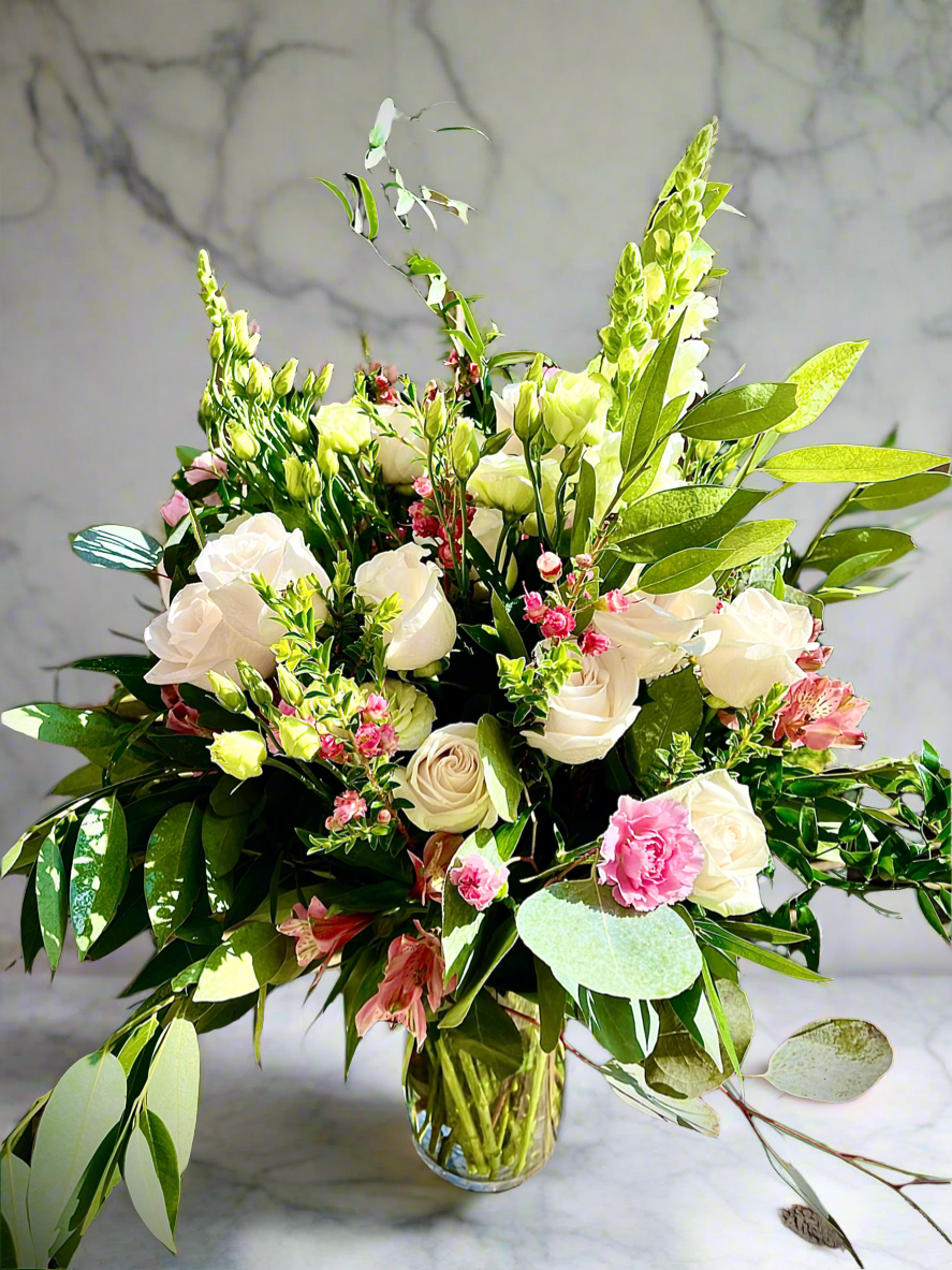 Soft Bloom-Flower Arrangement
