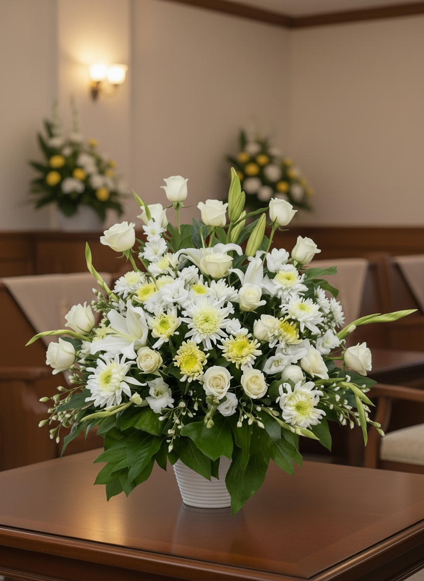 Peaceful Bloom Centerpieces